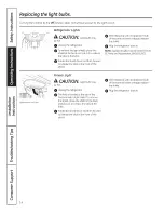 Preview for 14 page of GEAppliances Appliances 20 Owner'S Manual & Installation Instructions