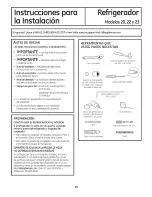 Preview for 99 page of GEAppliances Appliances 20 Owner'S Manual & Installation Instructions