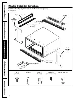 Preview for 10 page of GEAppliances ASH08 Owner'S Manual And Installation Instructions