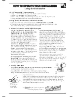 Preview for 9 page of GEAppliances Dishwasher Use And Care Manual