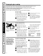 Preview for 22 page of GEAppliances EER2000 Owner'S Manual