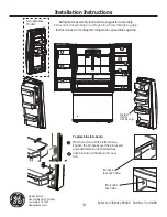 Preview for 33 page of GEAppliances GE SERIES Owner'S Manual And Installation Instructions