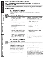 Preview for 26 page of GEAppliances GFB760V Owner'S Manual & Installation Instructions