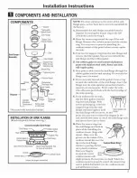 Preview for 5 page of GEAppliances GFC320V Owner'S Manual & Installation Instructions