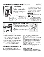 Preview for 7 page of GEAppliances GSE25ETHBB Owner'S Manual