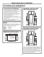 Preview for 103 page of GEAppliances GSE25HSHSS Owner'S Manual And Installation