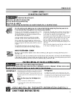 Preview for 3 page of GEAppliances GTE21 Owner'S Manual And Installation Instructions