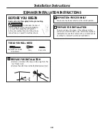 Preview for 16 page of GEAppliances GTE21 Owner'S Manual And Installation Instructions