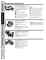 Preview for 8 page of GEAppliances GTS22KBP Owner'S Manual & Installation Manual