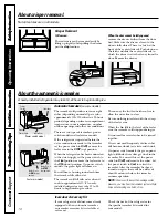 Preview for 10 page of GEAppliances GTS22KBP Owner'S Manual & Installation Manual