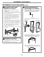 Preview for 20 page of GEAppliances GTS22KBP Owner'S Manual & Installation Manual