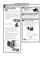 Preview for 12 page of GEAppliances HTH17GBCWW Owner'S Manual And Installation Instructions