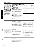 Preview for 17 page of GEAppliances J2B900 Owner'S Manual & Installation Instructions