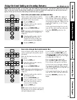 Preview for 20 page of GEAppliances J2B900 Owner'S Manual & Installation Instructions