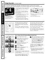 Preview for 21 page of GEAppliances J2B900 Owner'S Manual & Installation Instructions