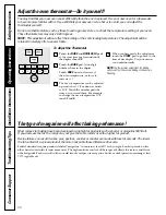 Preview for 27 page of GEAppliances J2B900 Owner'S Manual & Installation Instructions