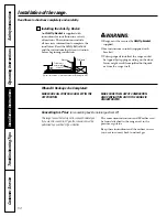 Preview for 51 page of GEAppliances J2B900 Owner'S Manual & Installation Instructions