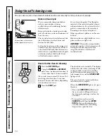 Preview for 20 page of GEAppliances JSP26 Owner'S Manual