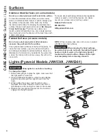 Preview for 8 page of GEAppliances JVW5301 Owner'S Manual