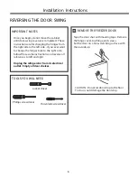 Preview for 6 page of GEAppliances MTR12 series Owner'S Manual