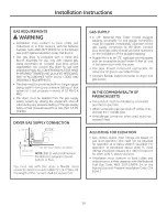 Preview for 19 page of GEAppliances PFDN440 Owner'S Manual & Installation Instructions