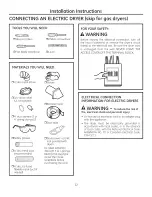 Preview for 22 page of GEAppliances PFDN440 Owner'S Manual & Installation Instructions