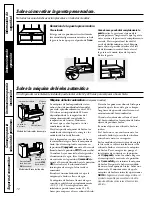 Preview for 72 page of GEAppliances SIDE-BY-SIDE REFRIRATOR 22 Owner'S Manual & Installation Manual