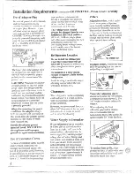 Preview for 4 page of GEAppliances TCX22ZR Use And Care Manual