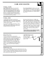 Preview for 7 page of GEAppliances UseandCareGuide Use And Care Manual