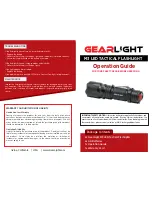 Gear Light M3 Operation Manual preview