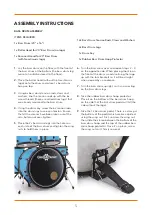 Preview for 5 page of Gear4music FUSION DRUM KIT Setup Manual