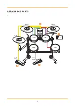 Preview for 4 page of Gear4music JDD200 User Manual