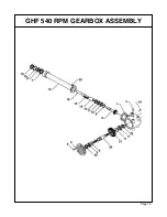 Preview for 20 page of Gearmore GHF100 Operation, Service And Parts Manual