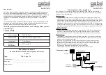 Preview for 9 page of Geba Tronic TCS-Cody-T4 Instructions For Assembly And Use