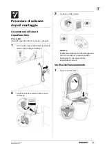 Preview for 15 page of Geberit aquaclean sela Commissioning Instructions