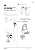 Preview for 27 page of Geberit aquaclean sela Commissioning Instructions
