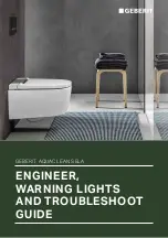 Geberit aquaclean sela Troubleshoot Manual preview