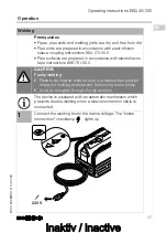 Preview for 17 page of Geberit ESG 40/200 Operating Instructions Manual