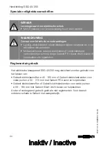 Preview for 44 page of Geberit ESG 40/200 Operating Instructions Manual