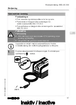 Preview for 87 page of Geberit ESG 40/200 Operating Instructions Manual