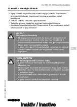 Preview for 133 page of Geberit ESG 40/200 Operating Instructions Manual