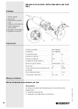 Preview for 36 page of Geberit RE 1 Operating Instructions Manual