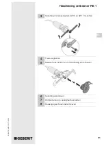 Preview for 51 page of Geberit RE 1 Operating Instructions Manual