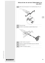 Preview for 61 page of Geberit RE 1 Operating Instructions Manual