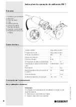 Preview for 66 page of Geberit RE 1 Operating Instructions Manual