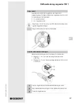 Preview for 87 page of Geberit RE 1 Operating Instructions Manual