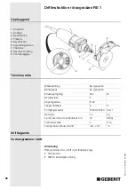 Preview for 96 page of Geberit RE 1 Operating Instructions Manual