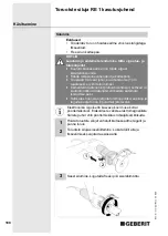 Preview for 188 page of Geberit RE 1 Operating Instructions Manual