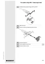 Preview for 191 page of Geberit RE 1 Operating Instructions Manual