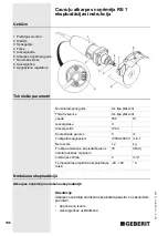 Preview for 196 page of Geberit RE 1 Operating Instructions Manual